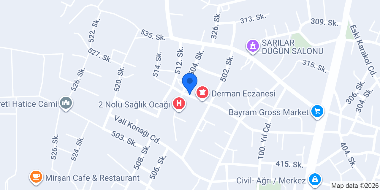 Yıldırım Eczanesi konumu