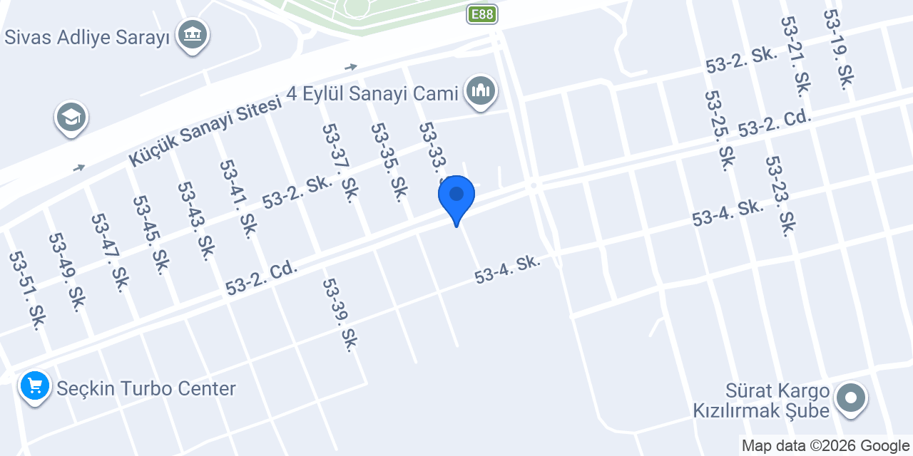 AYBARS AUTO AKSESUAR DÜNYASİ konumu