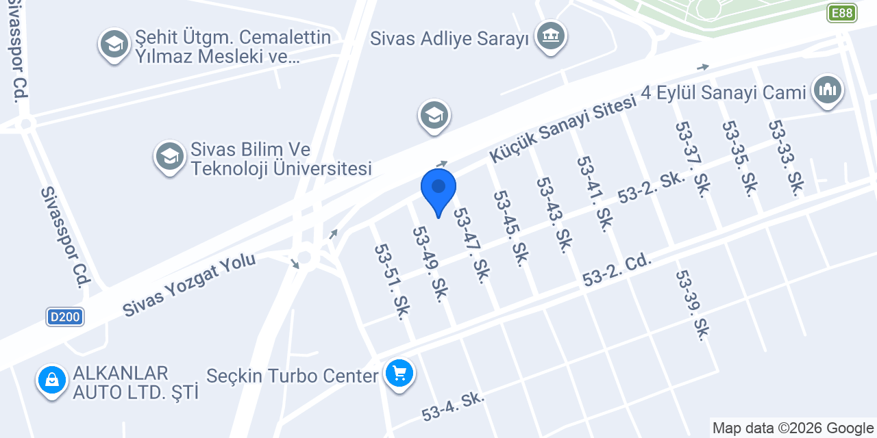 Koç traktör konumu