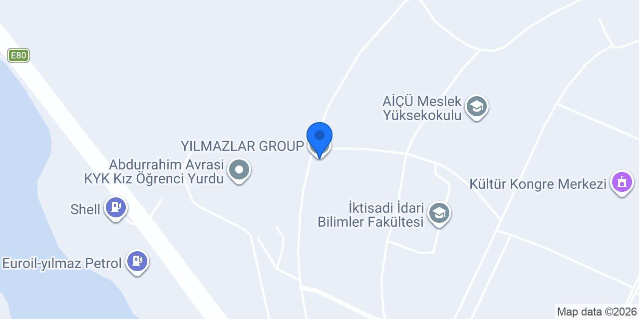 YILMAZLAR GROUP konumu
