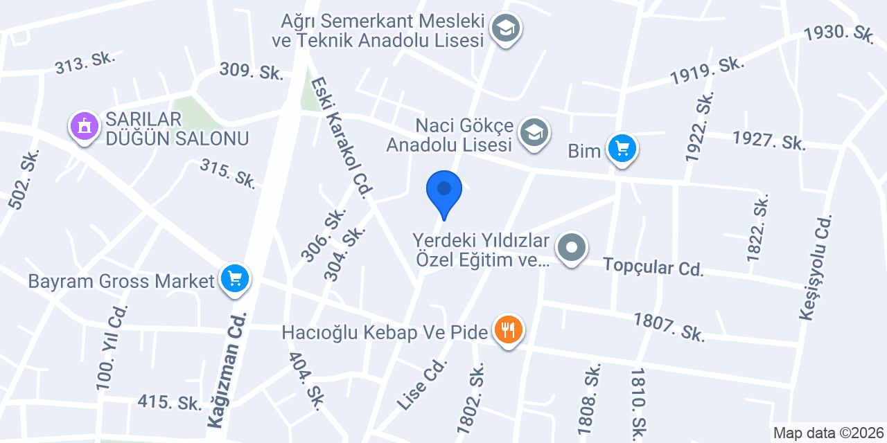 Alpdoğan Kuyumculuk konumu