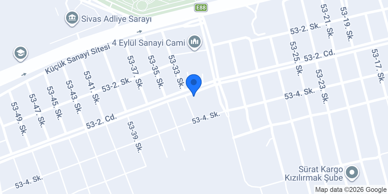 Sivas Köşebaşı Kahvaltı - Restoran konumu