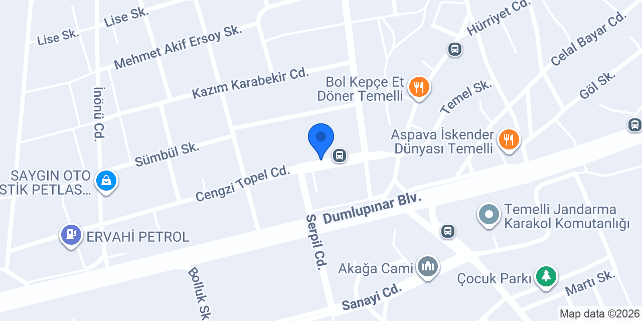 Can Bütüner Market konumu