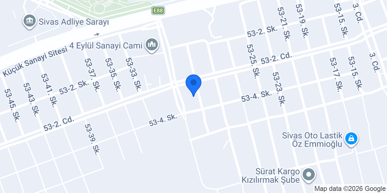 Temel Ticaret 4Eylül Şube konumu