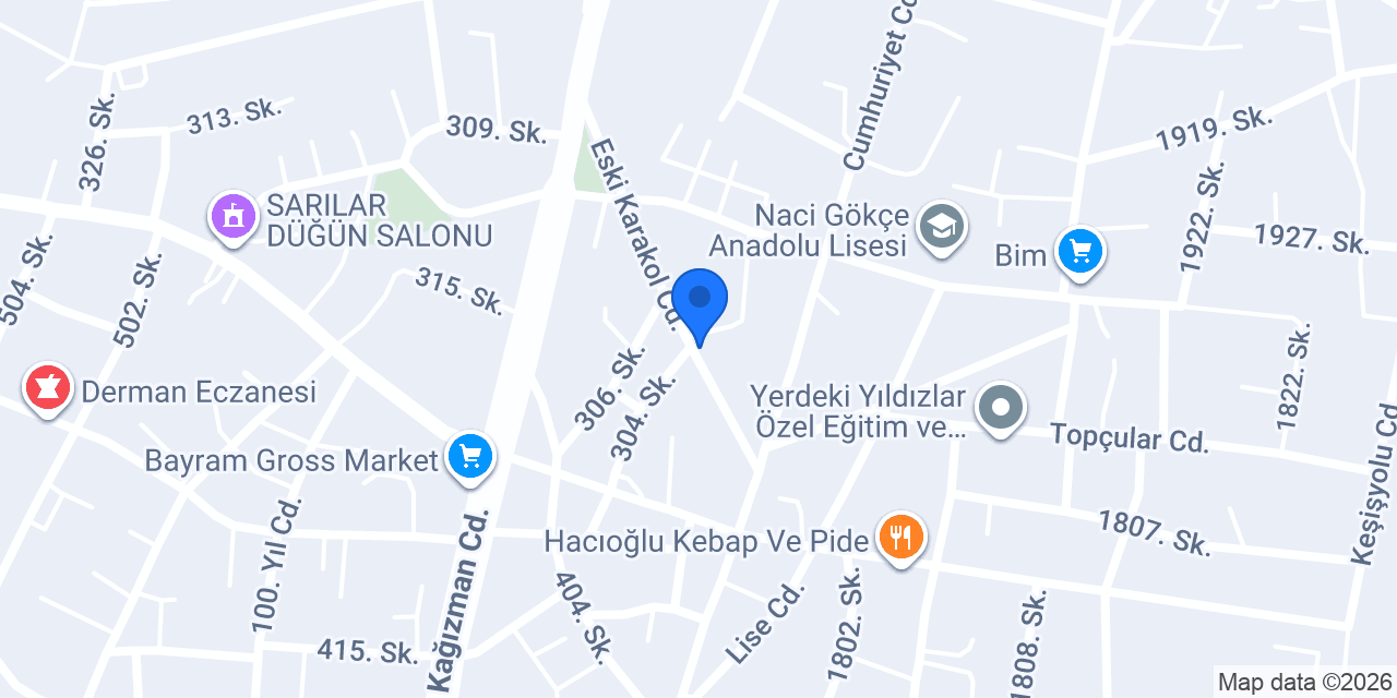 Kadın Terzisi konumu