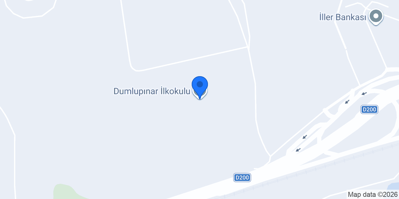 Dumlupınar İlkokulu konumu