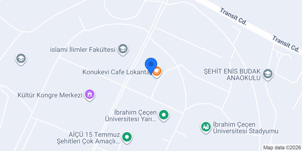 Konukevi Cafe Lokanta konumu