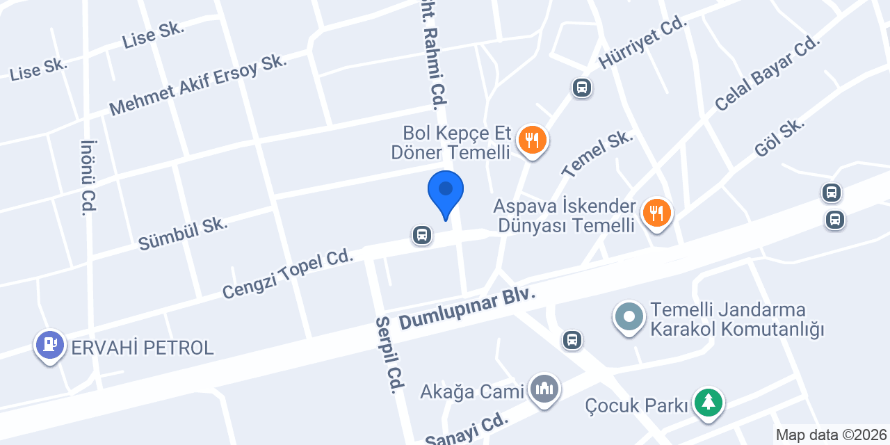 Temelli Obam çorba döner konumu