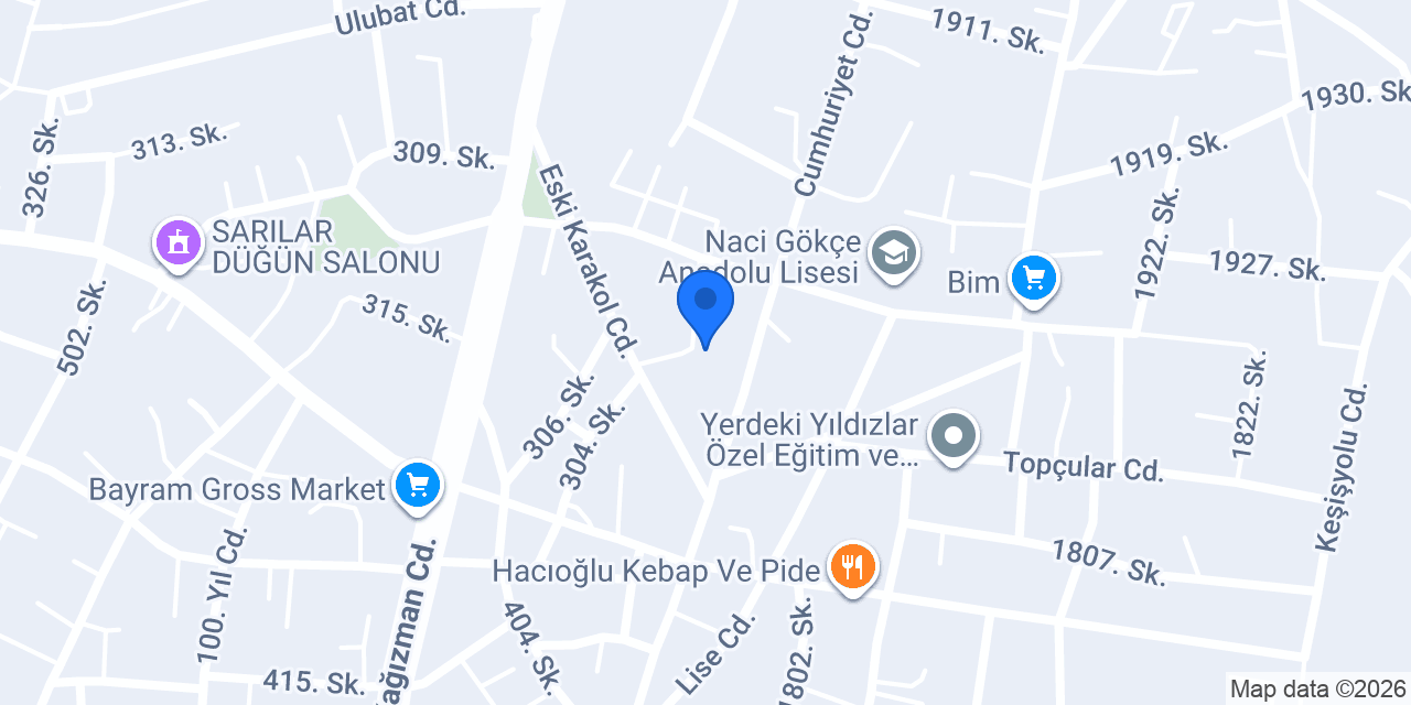 Ağrı taksi 04 konumu