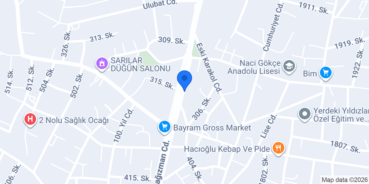 Beko konumu