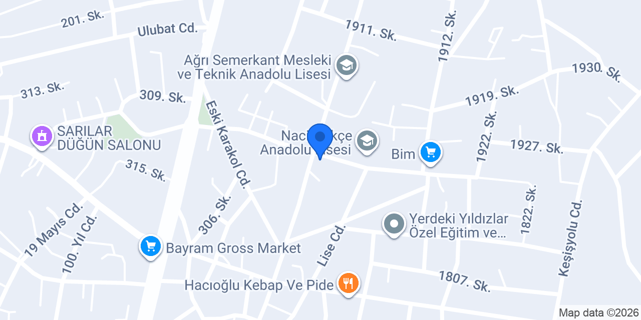 Volkan tandır evi konumu