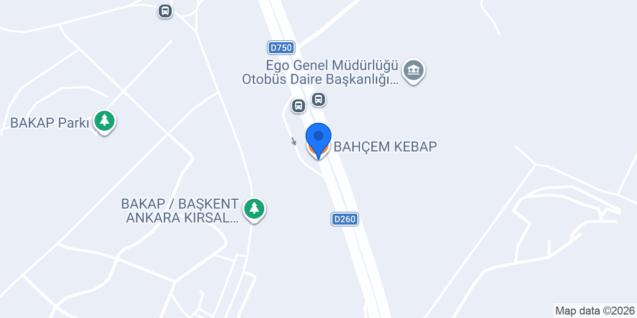 BAHÇEM KEBAP konumu