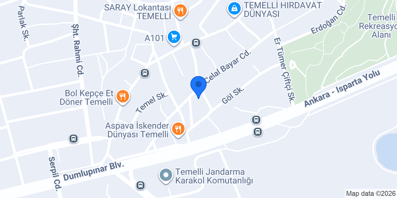 Ankara - Eskişehir Yolu 50.km konumu