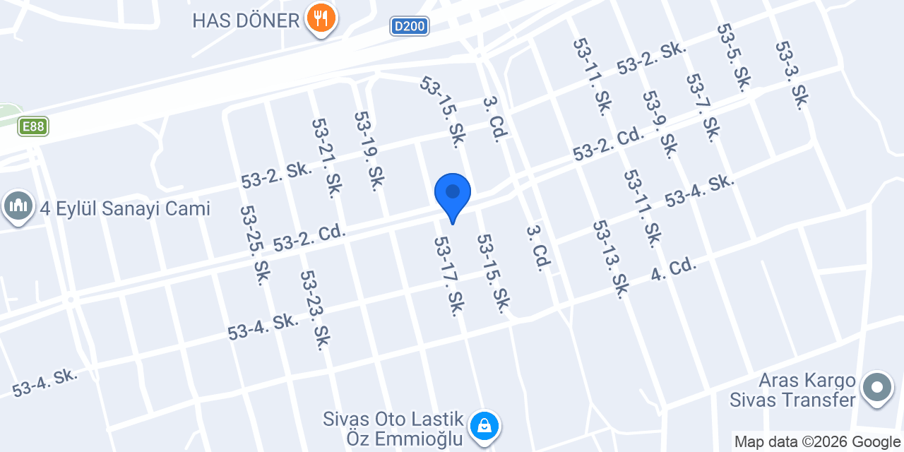 Miraç Oto konumu
