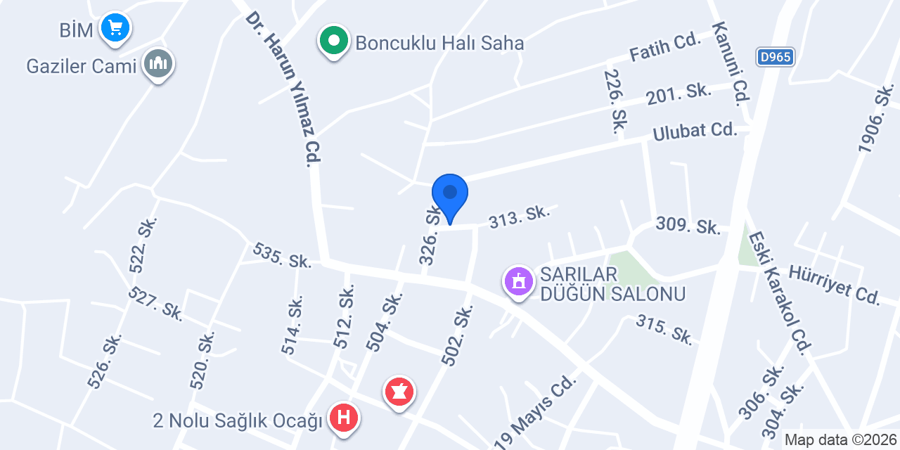 Cemka turizm inşaat konumu