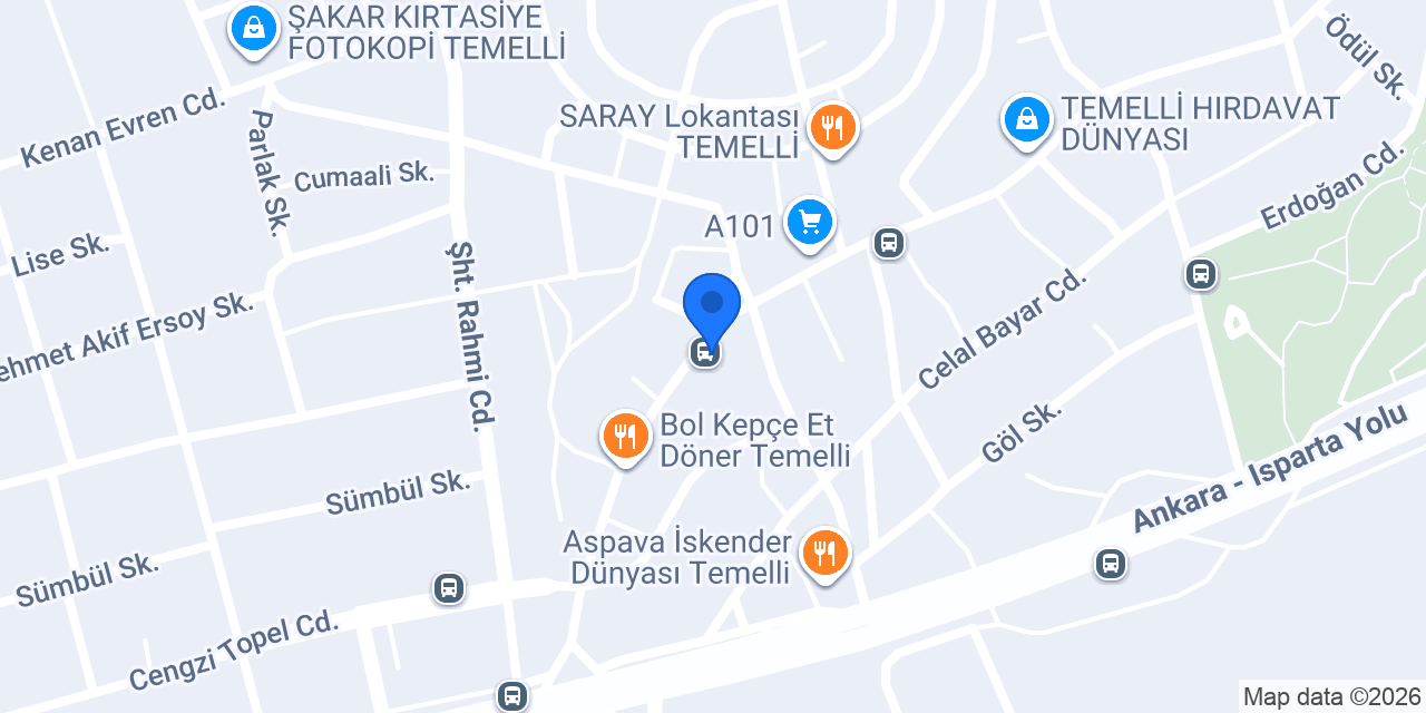 Altıntaş Eczanesi konumu
