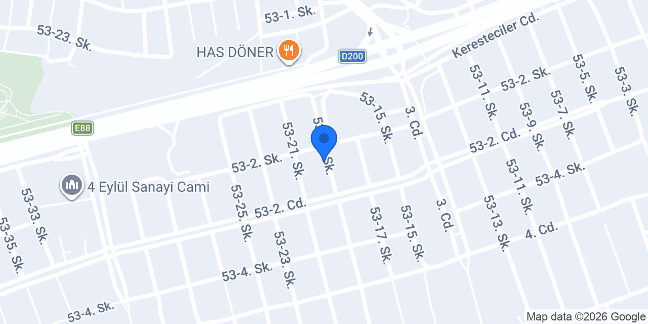 Uzundağ Mobilya konumu