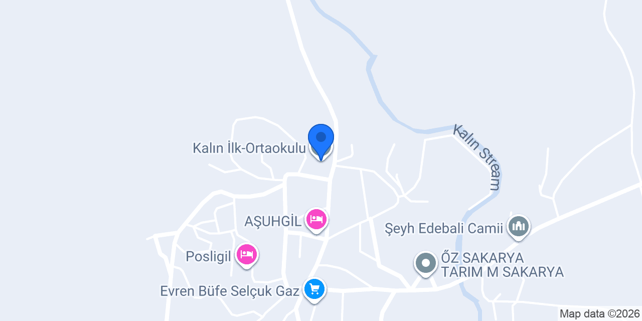 Kalın İlk-Ortaokulu konumu