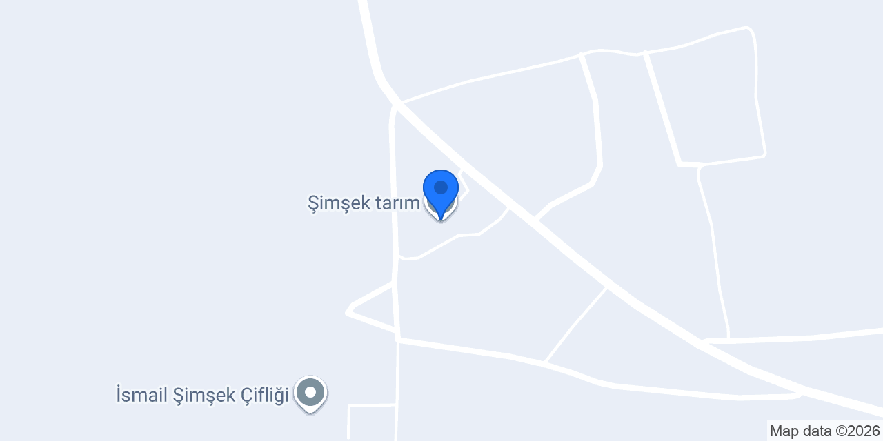 Şimşek tarım konumu