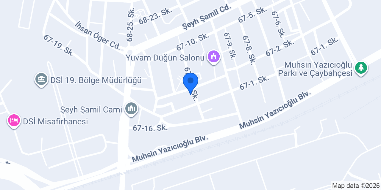 Sivas taksi (Metin) konumu