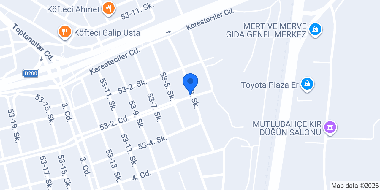 Eren Grup Orman Ürünleri konumu