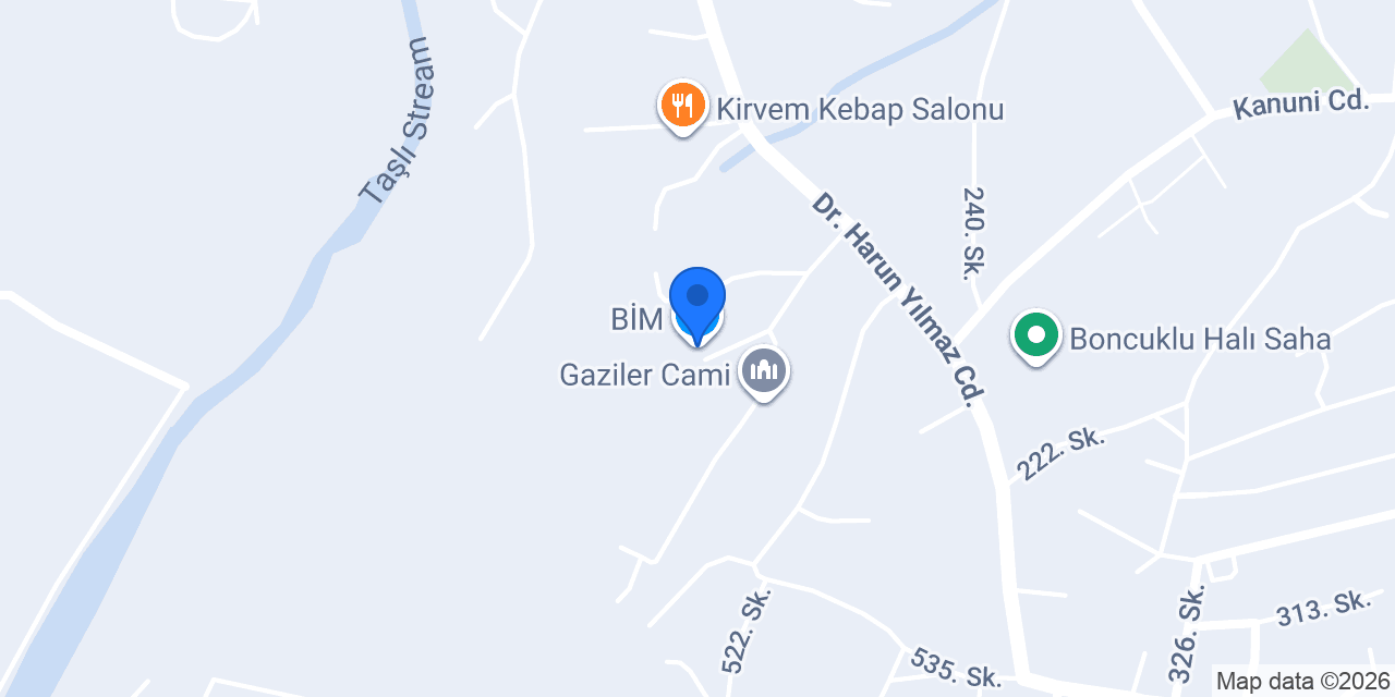 AKIN HUKUK BÜROSU konumu