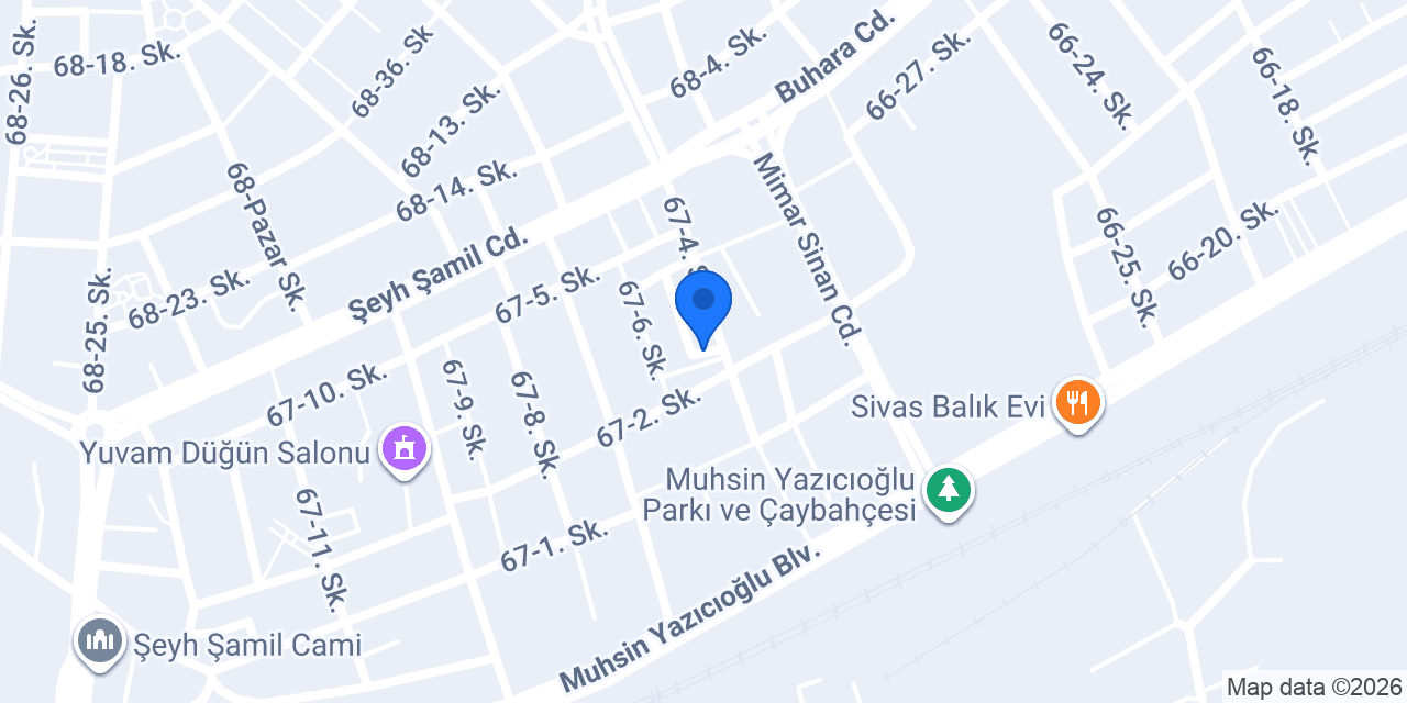 MERAN ECZANESİ konumu