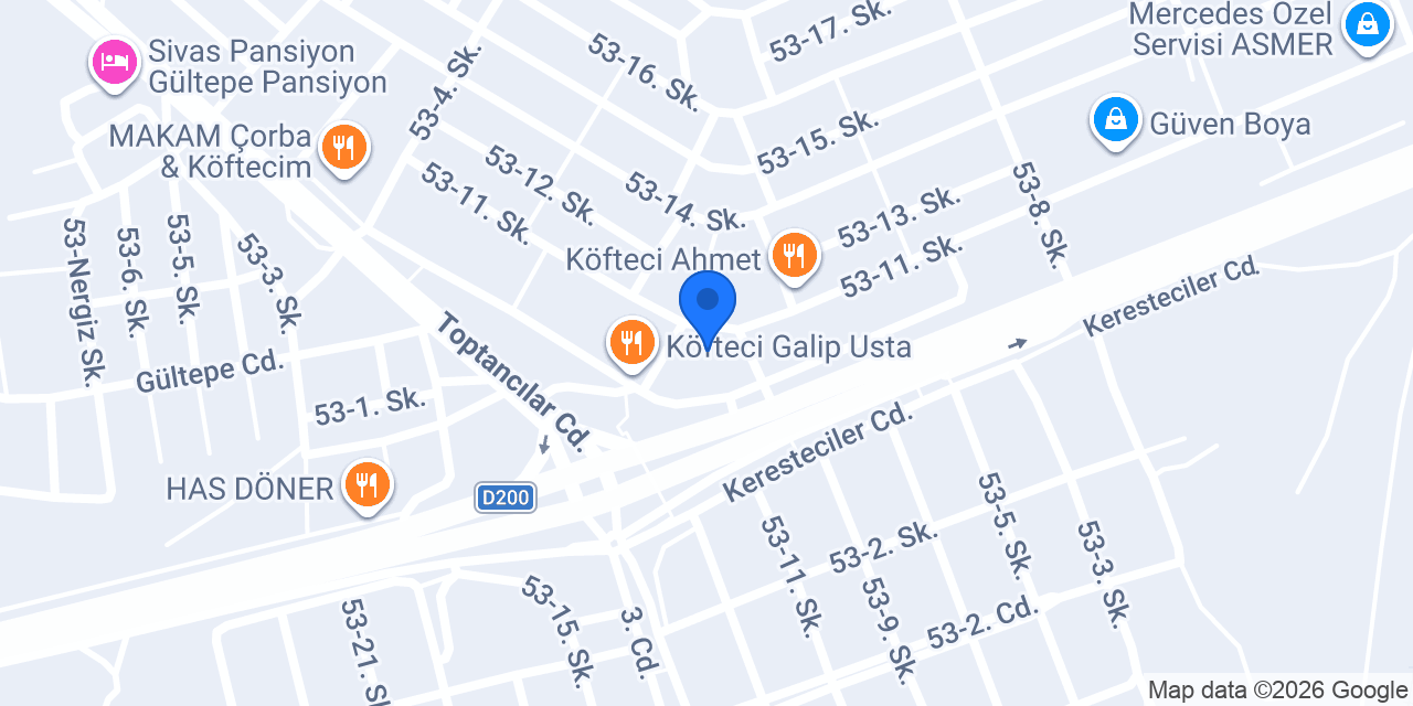 Kaptan Hotel konumu