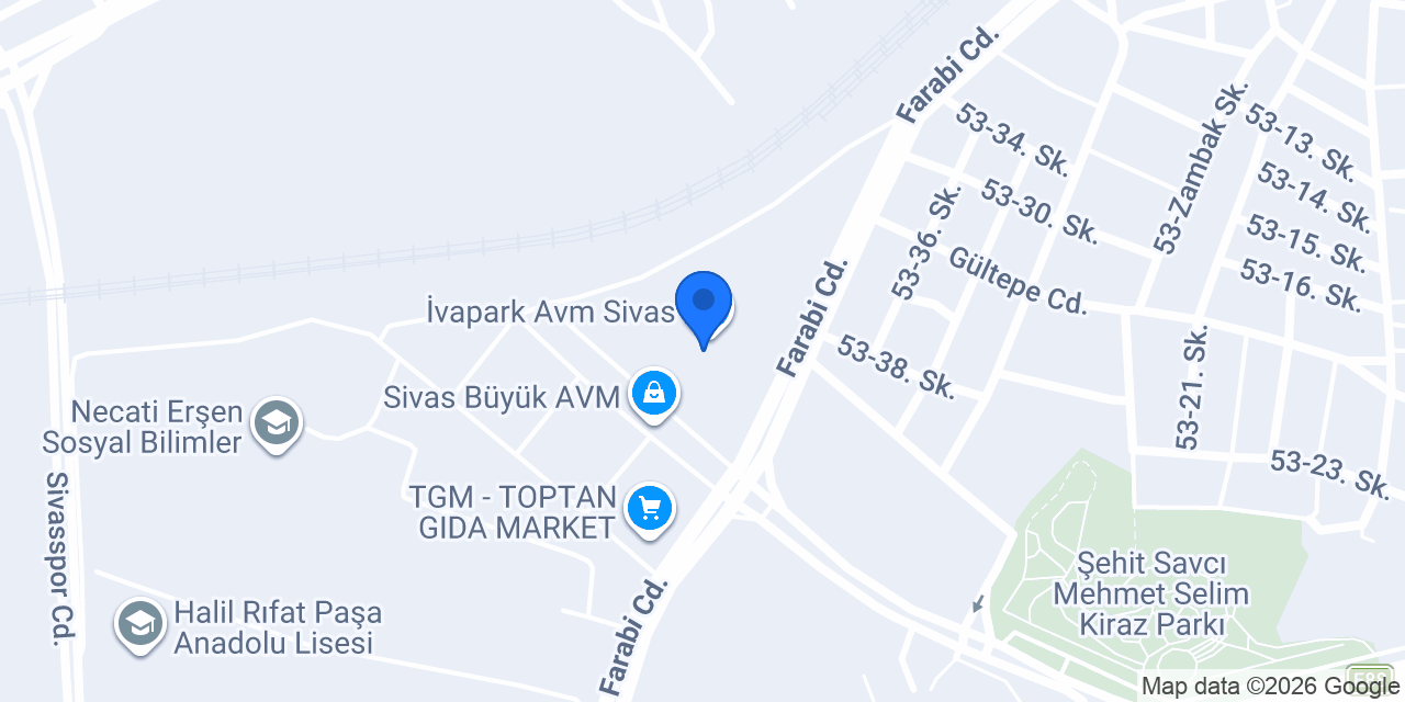 Tavada Tavuk Sivas konumu