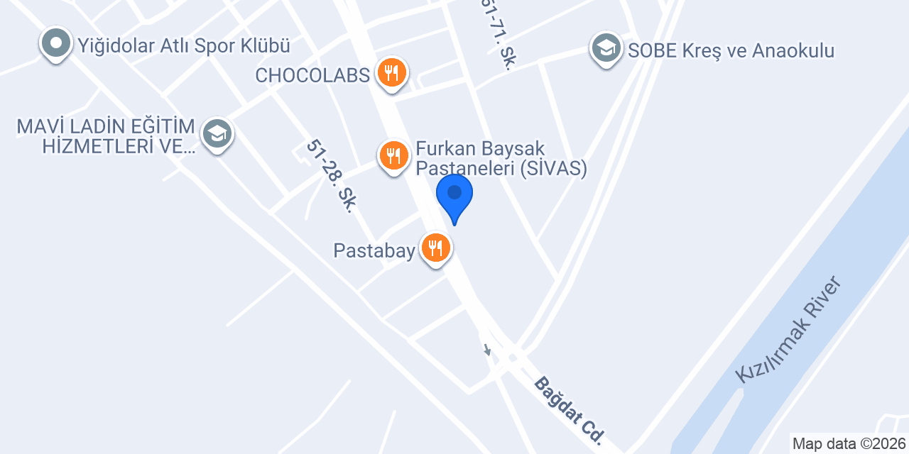 VitrA - Artema - Emir Yapı konumu