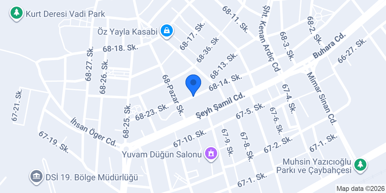 Mimar Sinan İlkokulu konumu