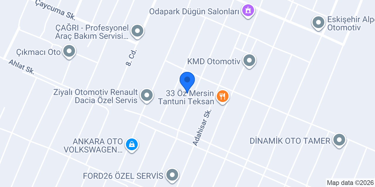 UMAY ELEKTROMEKANİK konumu