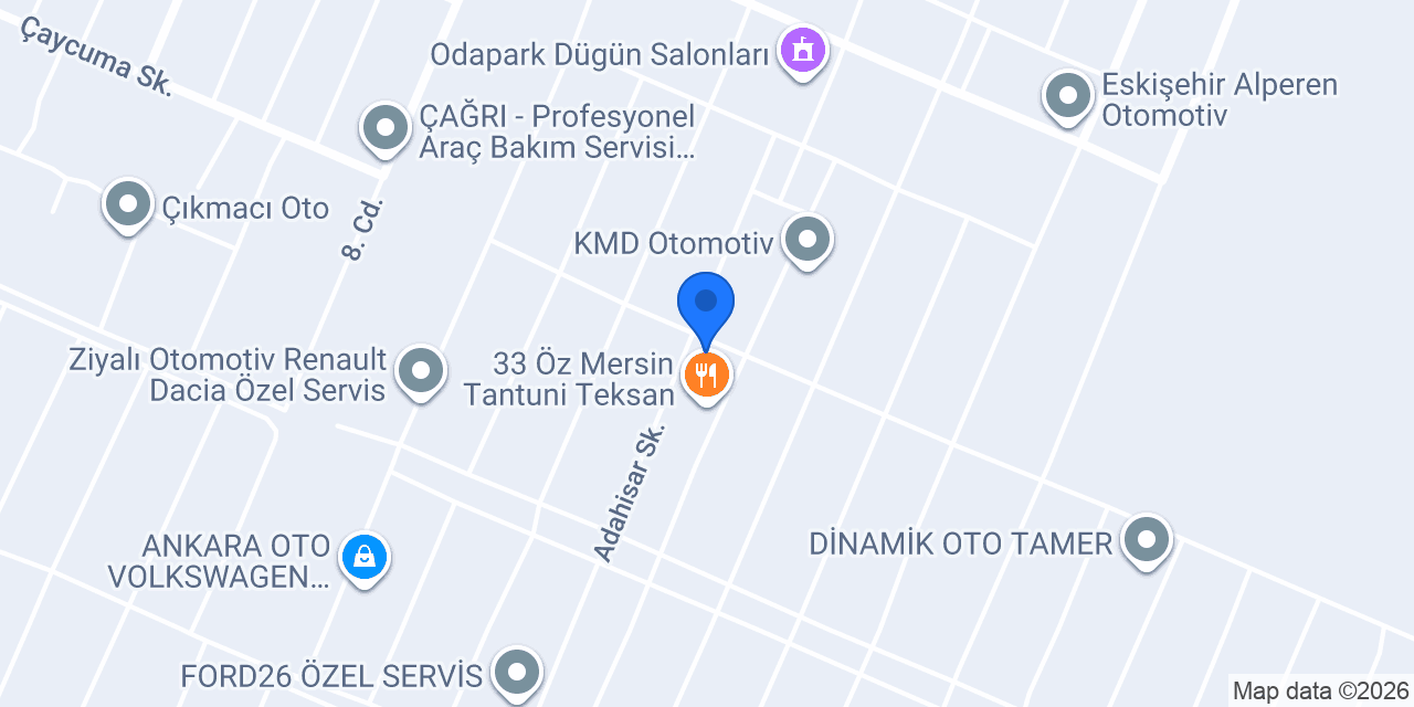 Bemaps Chiptuning Eskişehir konumu
