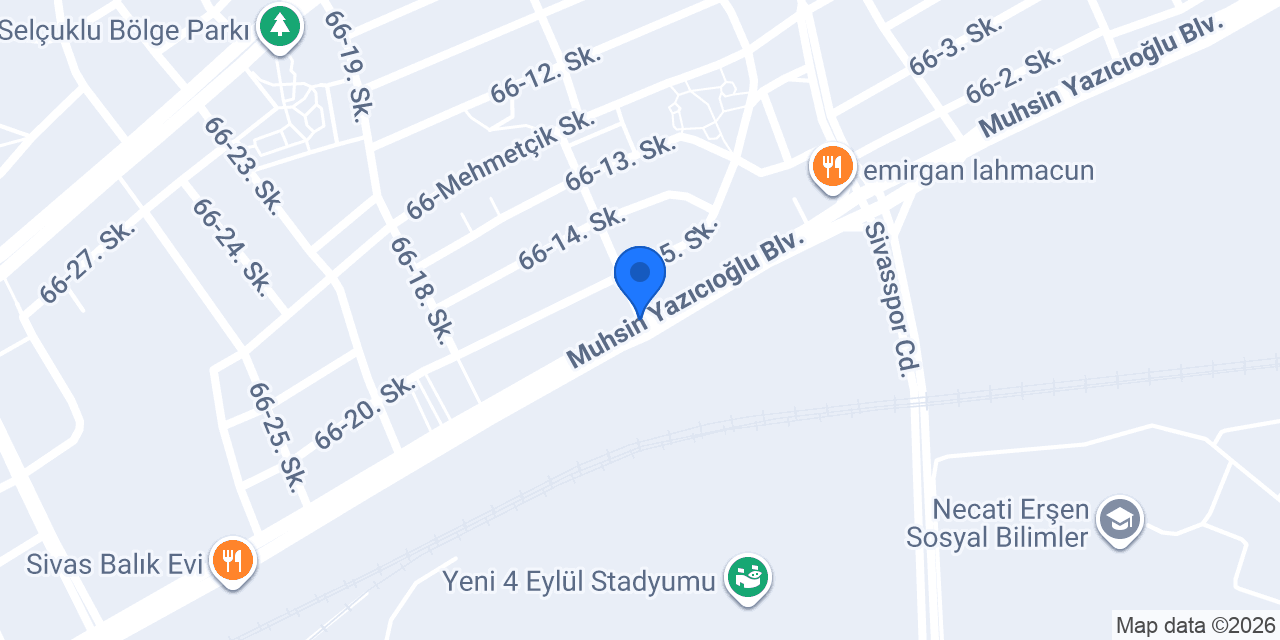 Serince Çiğ Köfte konumu
