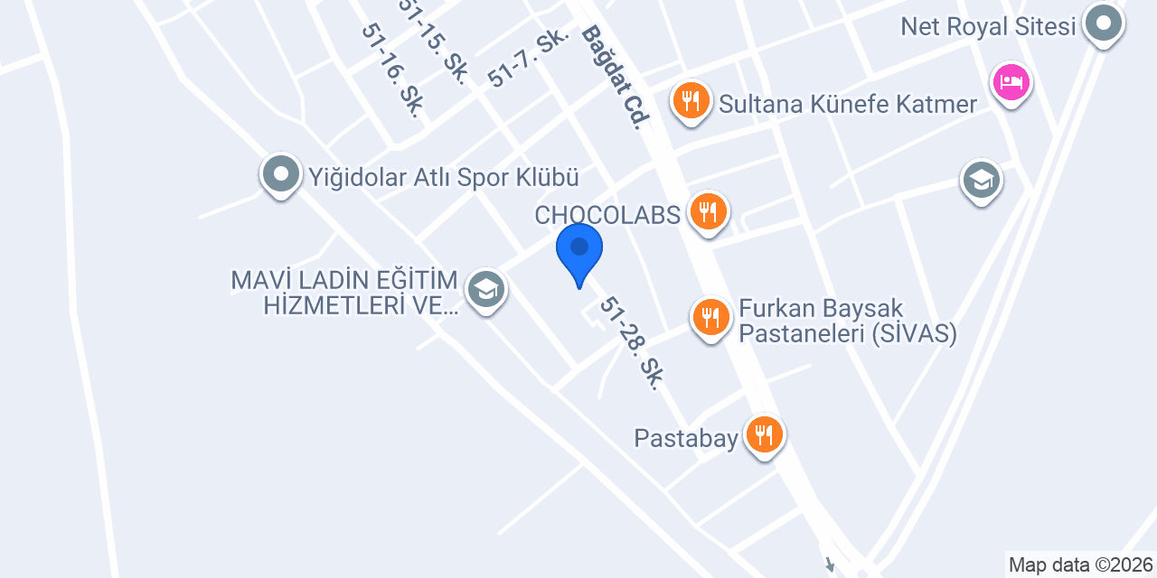 Sivas Pıtırca Kreş & Anaokulu konumu