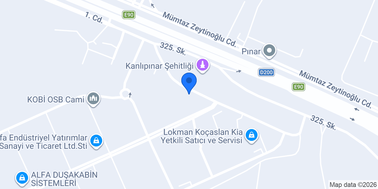 Özgül A.Ş. konumu