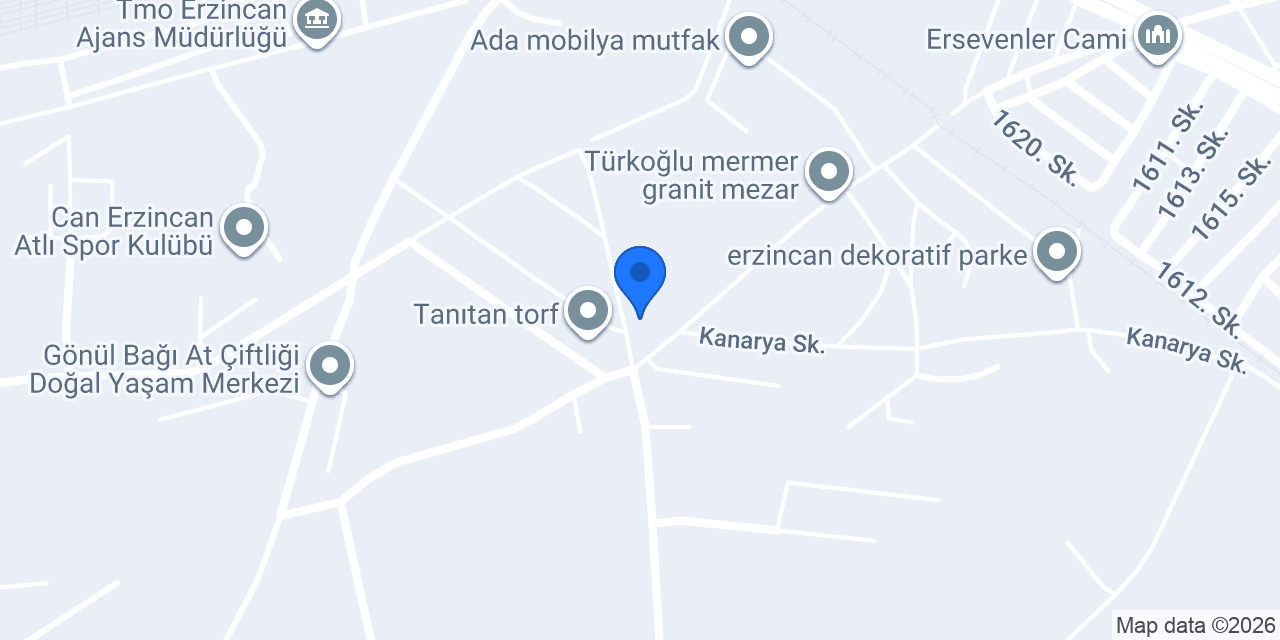 Canboğa Et Çiftliği konumu