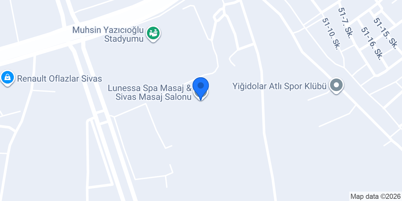 Lunessa Spa Masaj & Sivas Masaj Salonu konumu