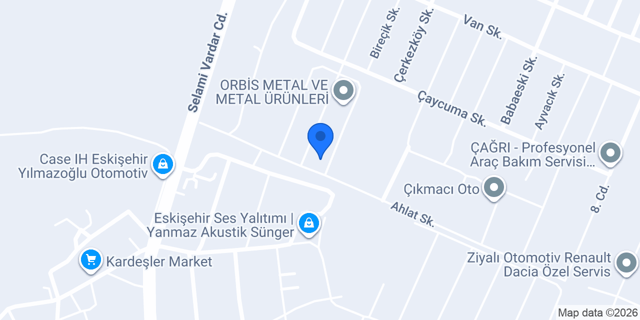 Akbaş Global Makine San.Tic.Ltd.Şti. konumu