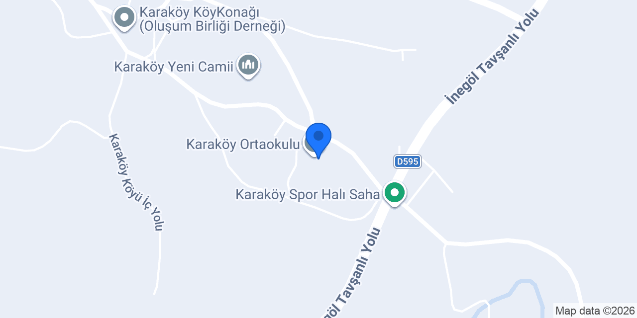 Karaköy Ortaokulu konumu