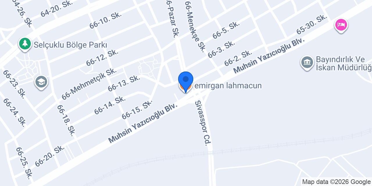 emirgan lahmacun konumu
