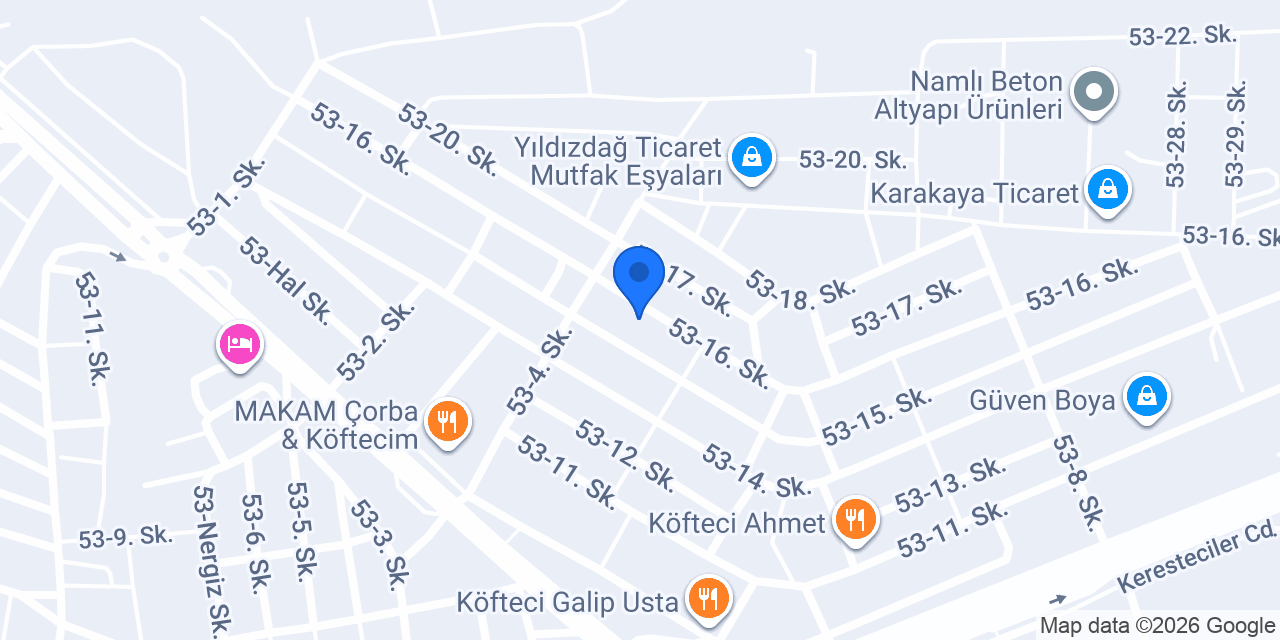 Epsileli Alüminyum konumu