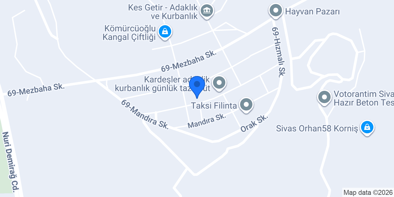 Demirel Kardeşler Burak Besi Çiftliği konumu