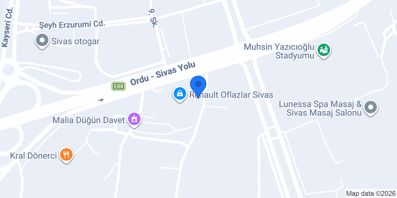 Modalife Sivas konumu