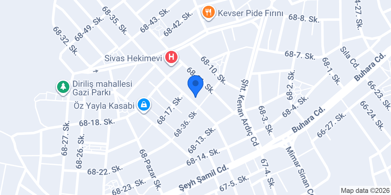 Bayan Kuaförü ŞEYDA BAŞPINAR konumu