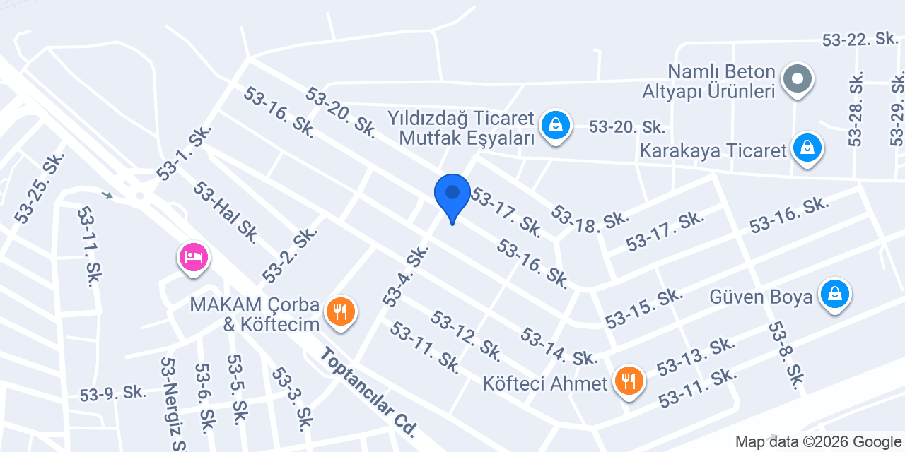 Muslu Yemekçilik konumu