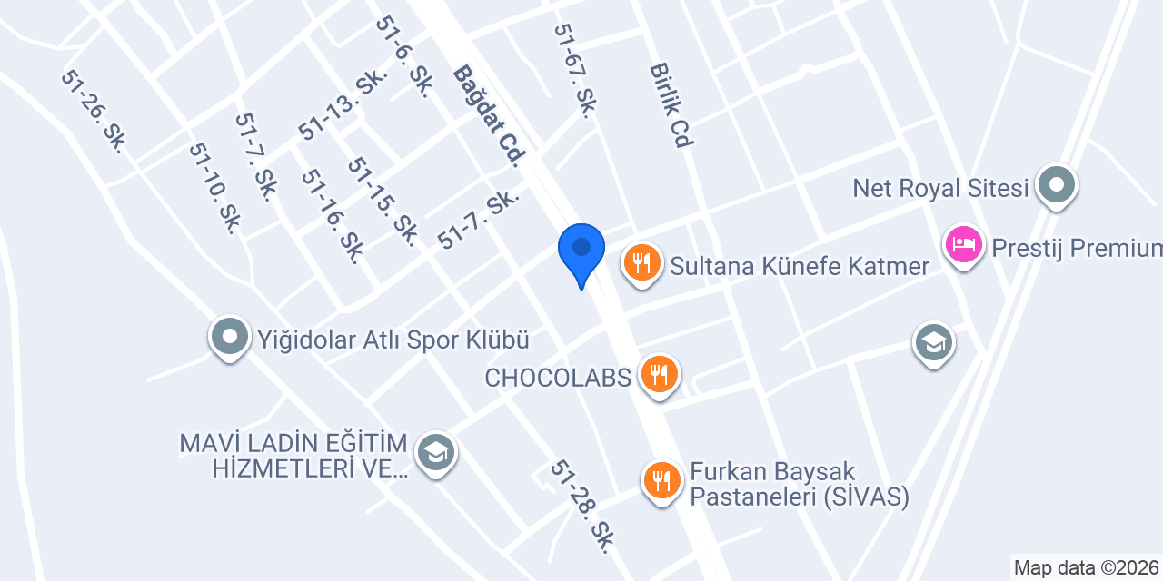 Eğri Köprü Pide Lahmacun konumu