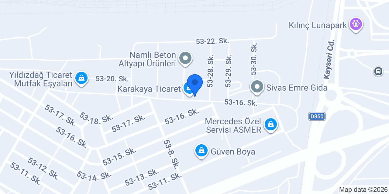 SİVAS CE YAPI PREFABRİK konumu