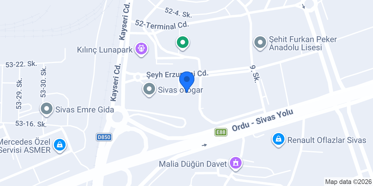 AKIN YILMAZ SİGORTA konumu