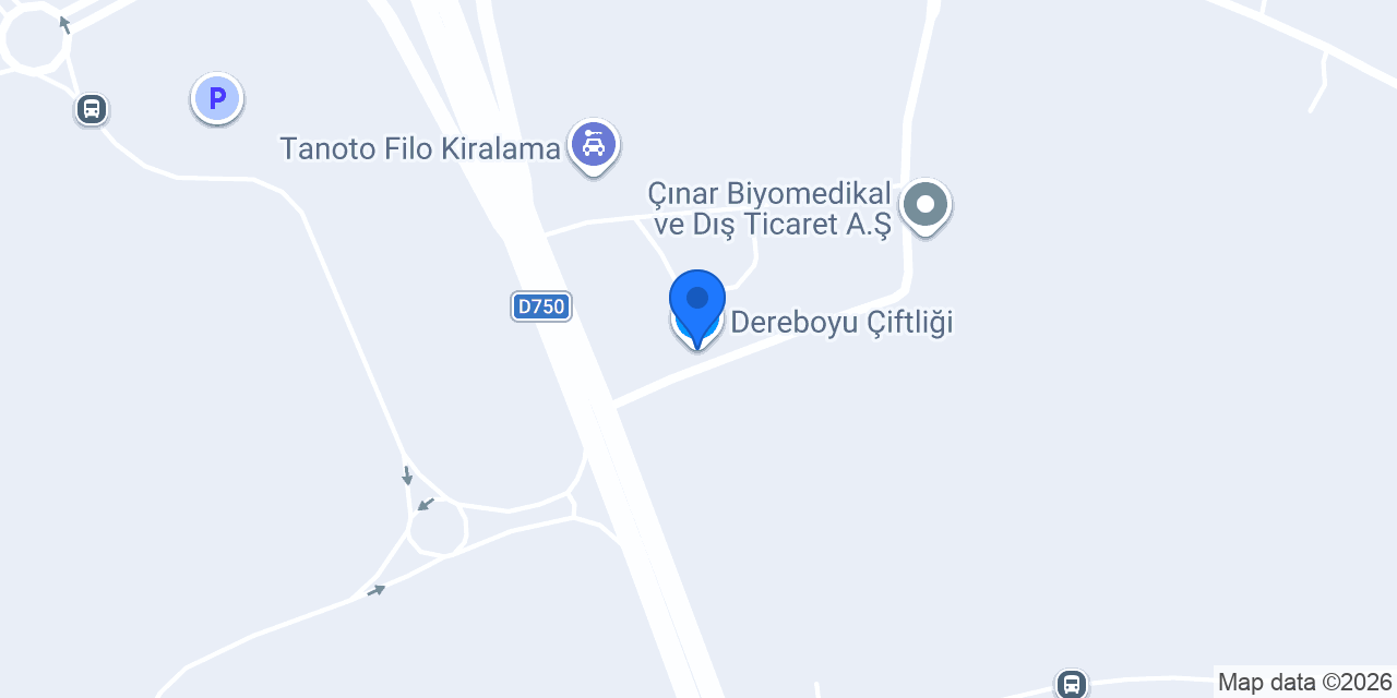 Dereboyu Çiftliği konumu